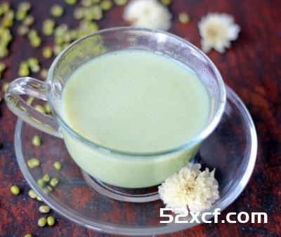 菊花绿豆浆的做法