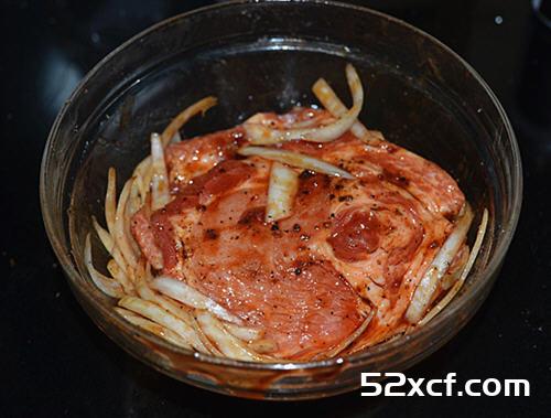 烤箱烤梅花肉的做法