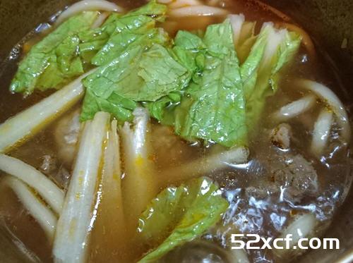 简易版牛肉乌龙面的做法