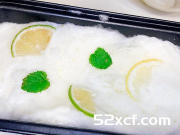 柠檬莱姆雪酪冰沙(Lemon sorbet)