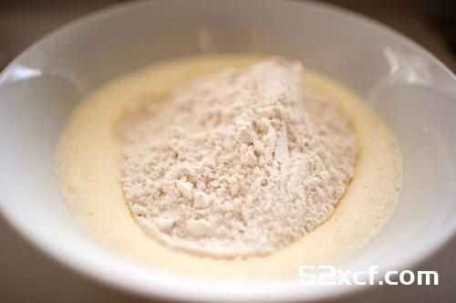 蜂蜜奶油格子松饼的做法