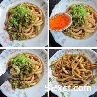 炝酸辣土豆粉的做法