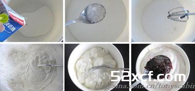 蓝莓酸奶的做法