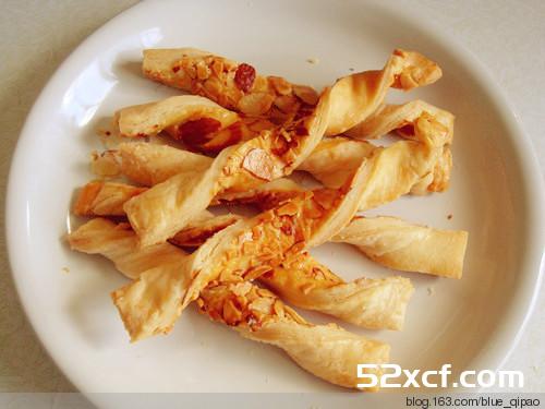 千层杏仁酥条的做法