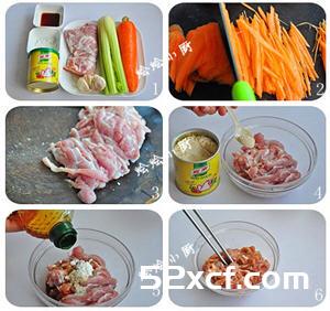 双丝炒肉的做法