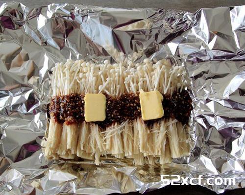 蒜蓉奶油金针菇的做法