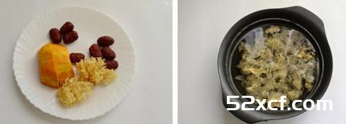 南瓜银耳红枣羹的做法
