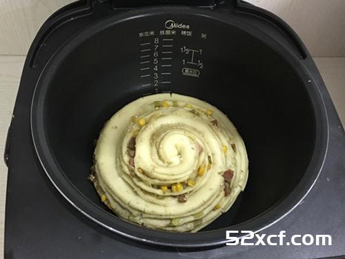 手撕香肠饼电饭煲版