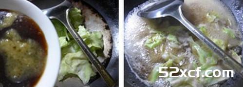 圆白菜卤牛腩拉面的做法