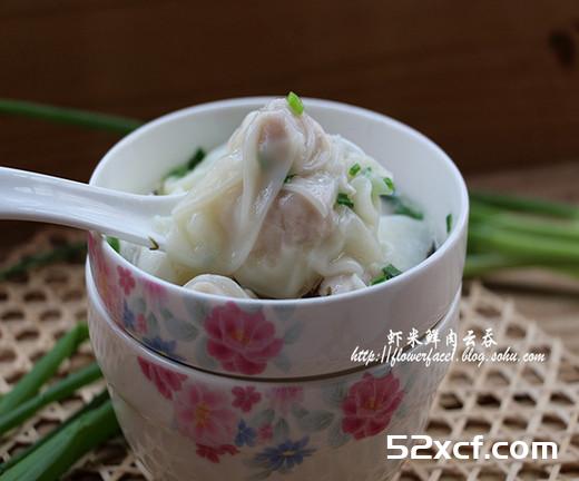 虾米鲜肉云吞的做法