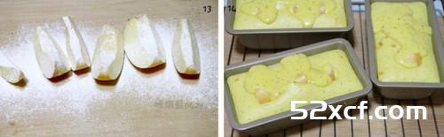 红茶苹果雪藏乳酪磅蛋糕的做法