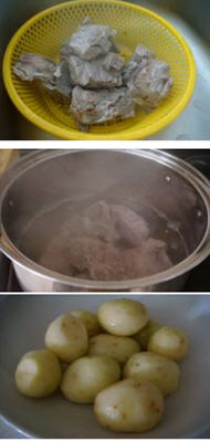 猪骨土豆汤的做法