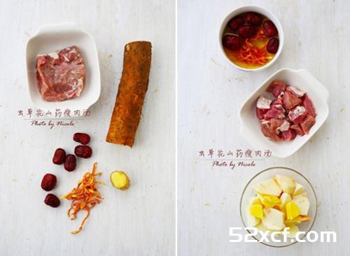 虫草花山药瘦肉汤的做法