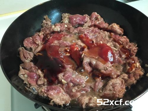 绍兴牛肉炒黄瓜片的做法
