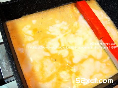 蟹肉厚蛋烧的做法