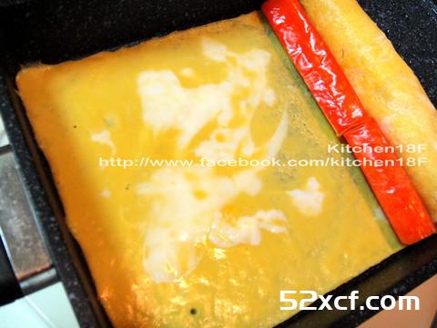 蟹肉厚蛋烧的做法