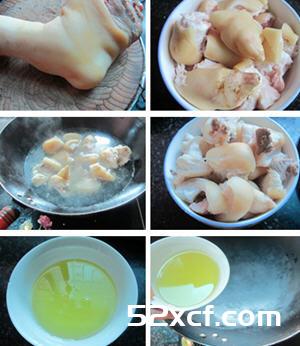 茶油猪蹄的做法