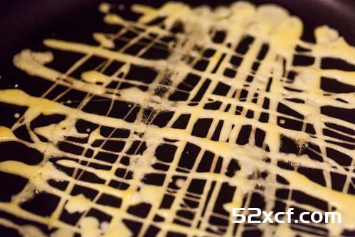 蕾丝金网蛋包饭的做法