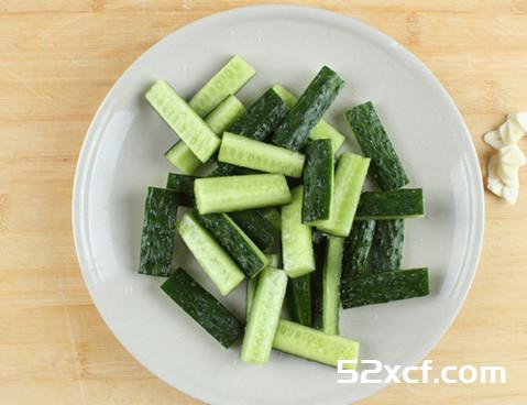 炝黄瓜条的做法