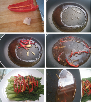白灼小青菜的做法