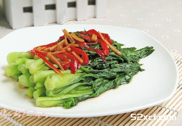 白灼小青菜的做法