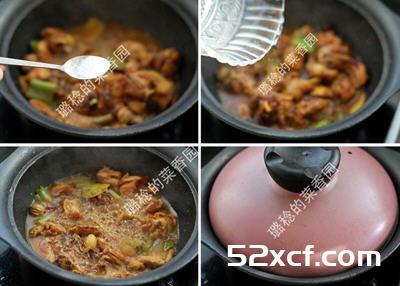 青笋烧鸡块的做法