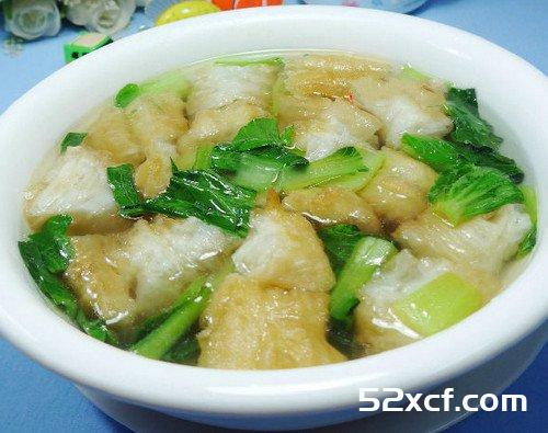 油条青菜汤的做法