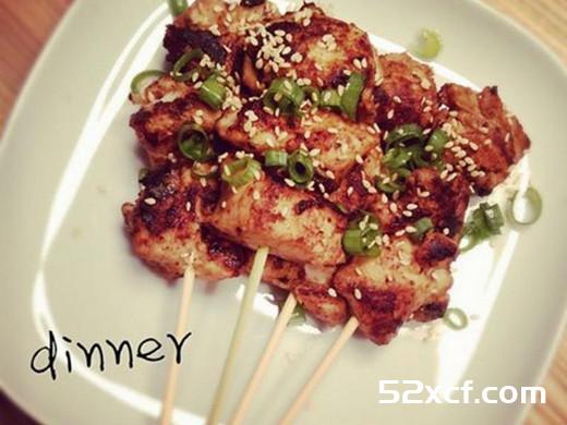 免烤箱味噌鸡肉串的做法