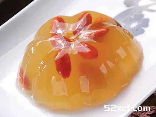 杞菊茶冻的做法