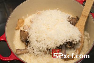 野生菌菇意大利烩饭的做法图解