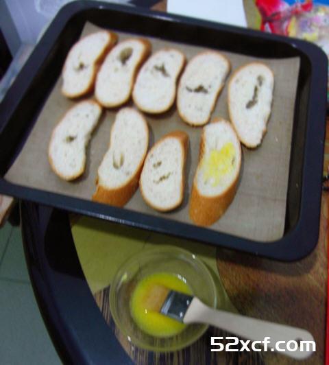 奶香法棍片的做法