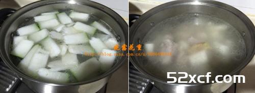 冬瓜淮山排骨汤的做法