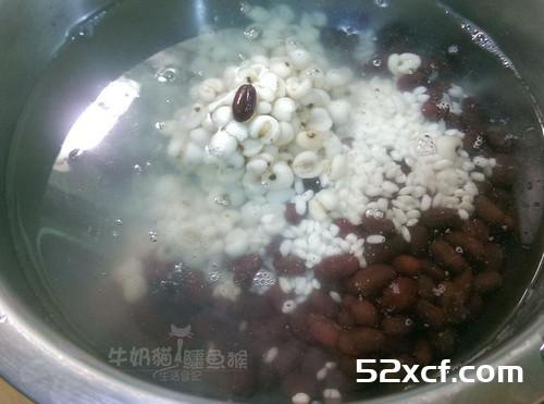 红豆薏仁糯米粥的做法