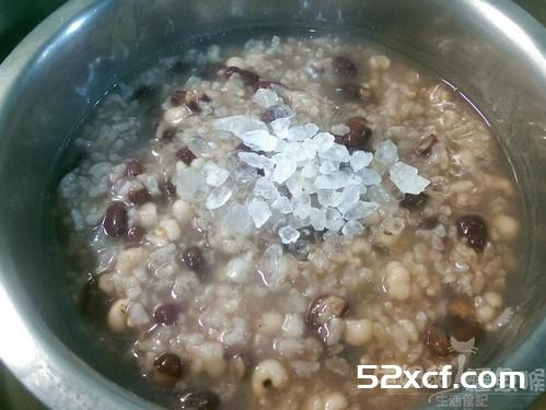 红豆薏仁糯米粥的做法