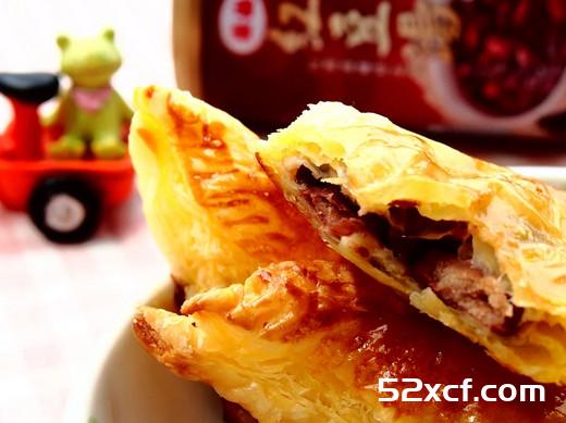 紫米红豆起酥派的做法