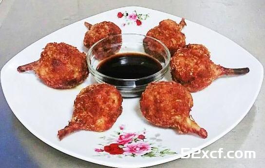 葱姜香酥琵琶翅的做法