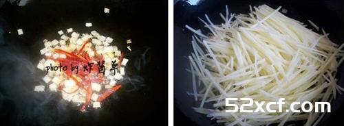 清炒土豆丝的家常做法
