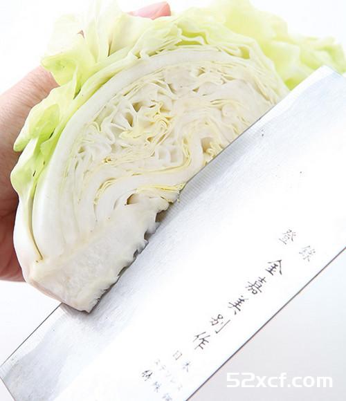 卷心菜的切法图解