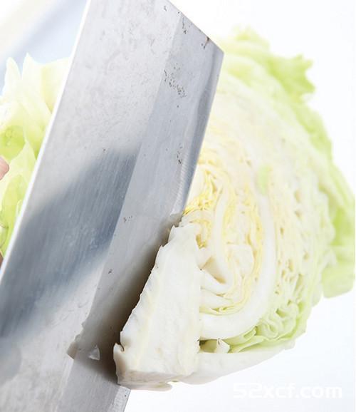 卷心菜的切法图解