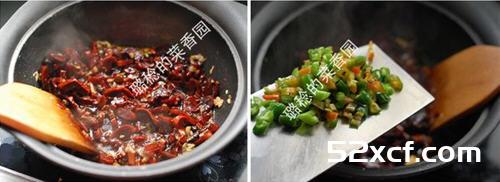 尖椒鸡蛋炒萝卜干的做法