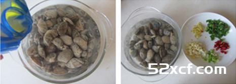 香辣炒花甲的做法