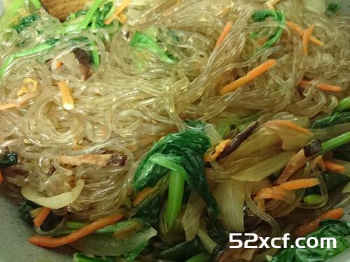 简易版韩式杂菜的做法