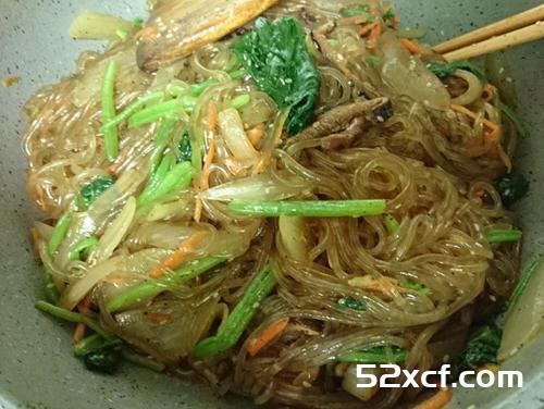 简易版韩式杂菜的做法