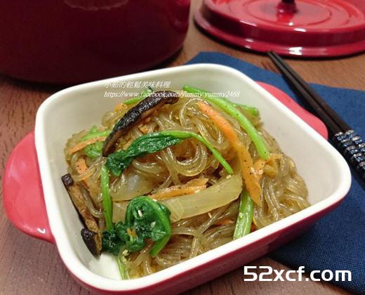 简易版韩式杂菜的做法