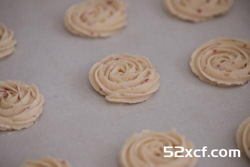 玫瑰奶酥饼干的做法