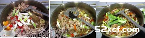 小炒鸡腿肉的做法