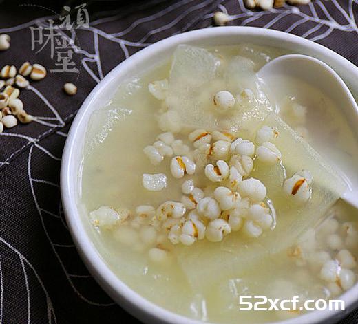 冬瓜薏仁汤的做法