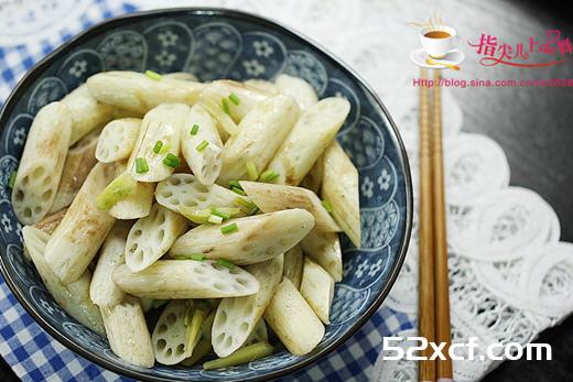 清炒藕带的做法