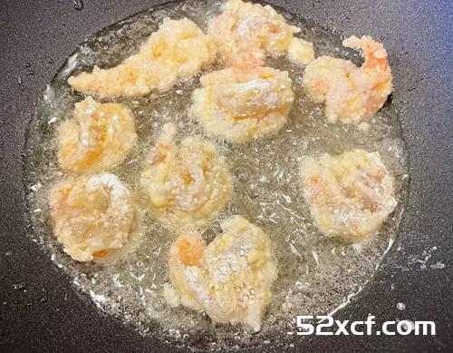 芒果炸虾球的做法