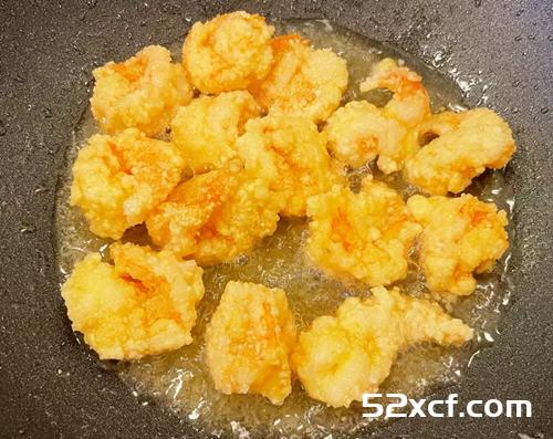 芒果炸虾球的做法